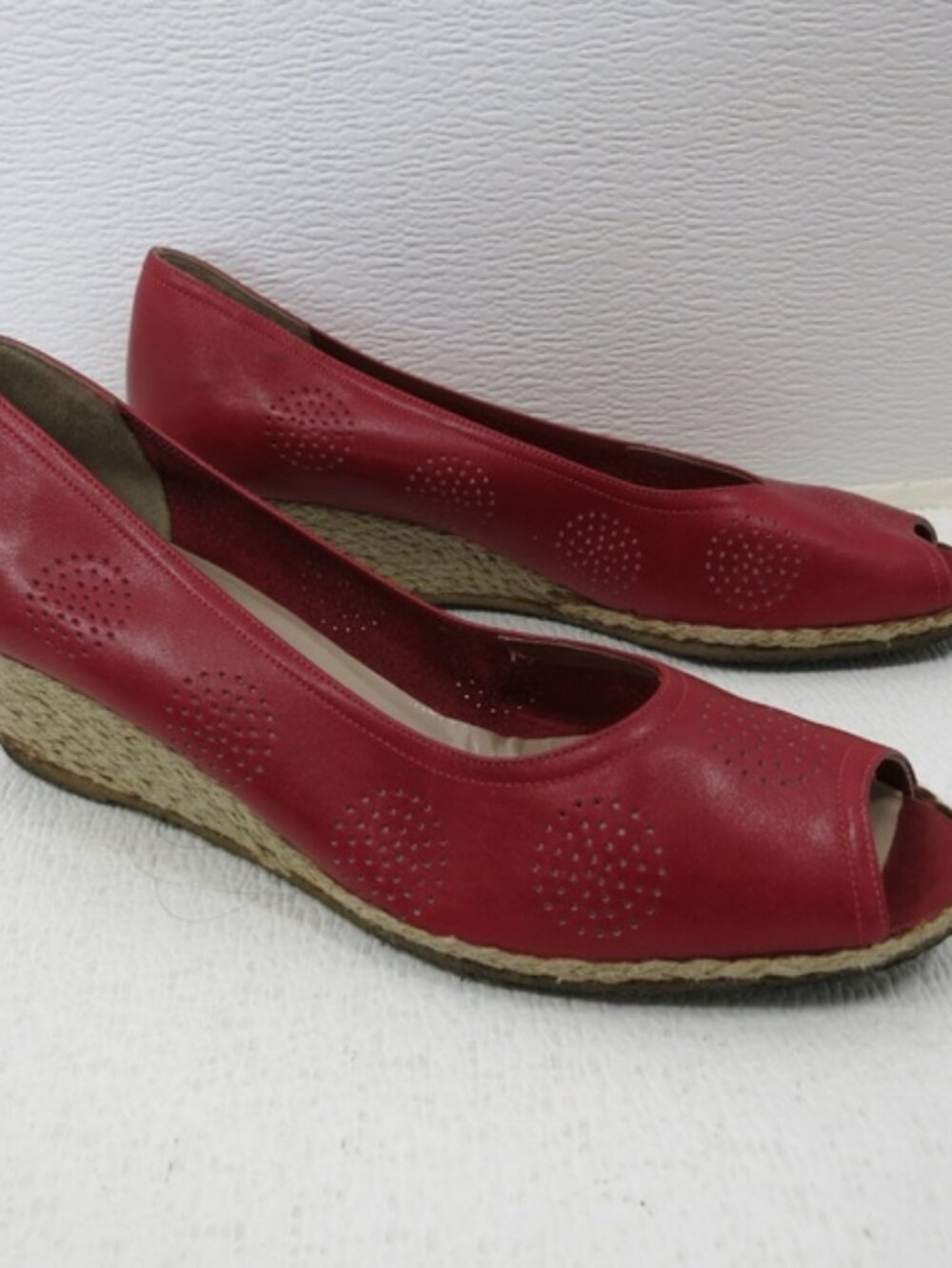 Salvatore Ferragamo Open Toe Leather Boutique Women's Casual Dress Footwear 9 N - Picture 6 of 6